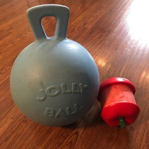 Blue Horse Jolly Ball & Jolly Stall Snack